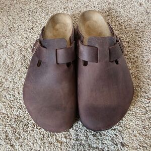 Birkenstock Boston Oiled Leather Habana Size 41